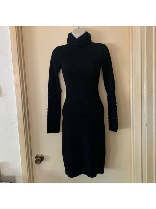 Moda International Dresses & Skirts - Moda International black sweater dress size XS